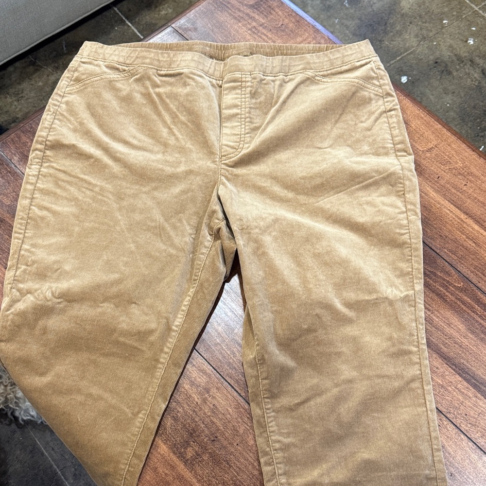 J. Jill Women’s soft corduroy pants size Large